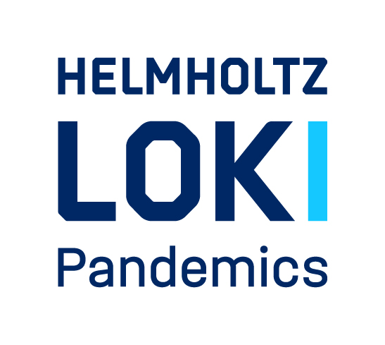 Die Grafik zeigt das Logo: LOKI-pandemics 