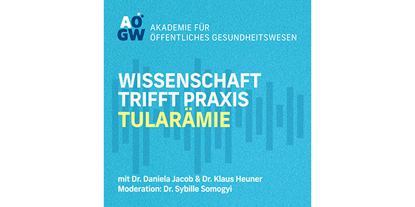Das Bild zeigt das Cover des Podcast: Tularämie in Deutschland – eine seltene Erkrankung?